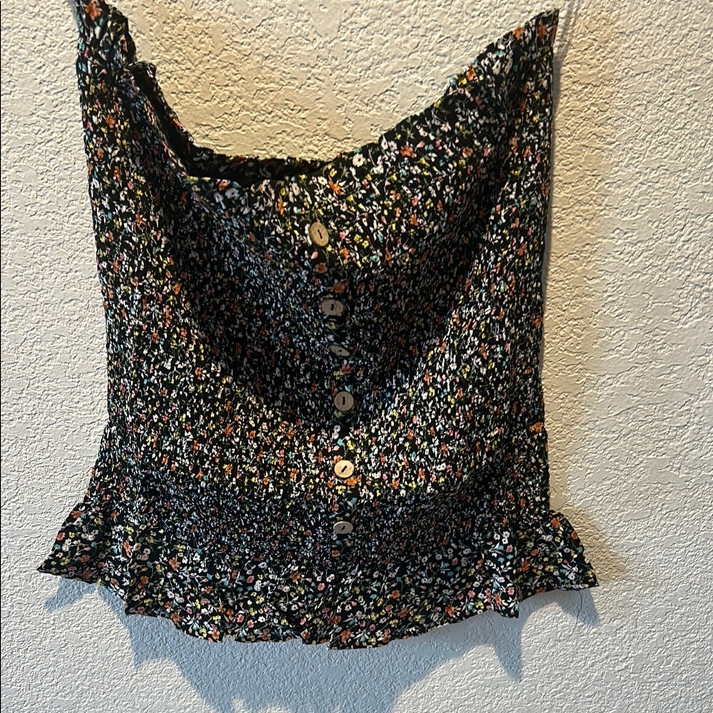 BOUTIQUE - New Floral tube top - Picture 3 of 4